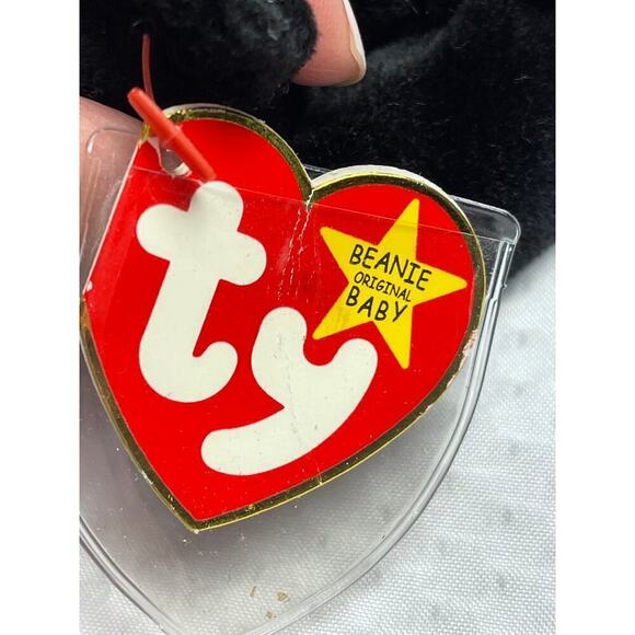 TY Beanie Babies Collection Black Bear Blackie DOB July 15 1994 - Picture 5 of 7